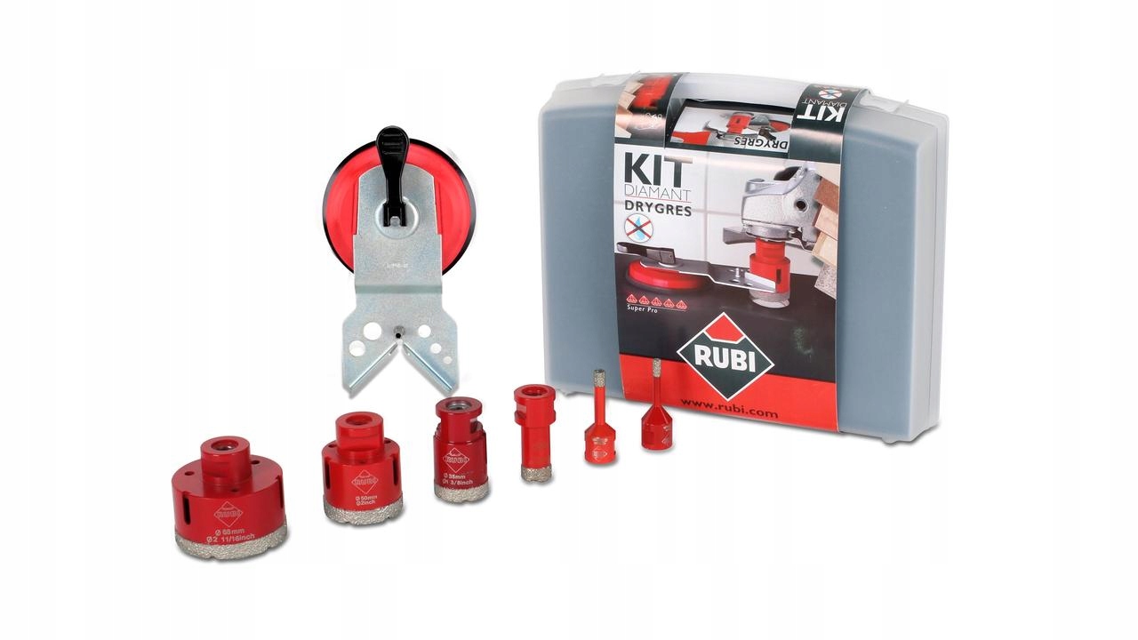 RUBI ZESTAW WIERTEŁ DRYGRES 6szt PL RUBI06969 Kod producenta 06969