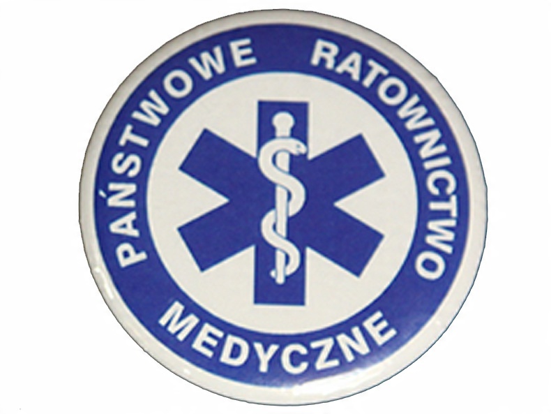 

Przypinka Znaczek Państwowe Ratownictwo Medyczne