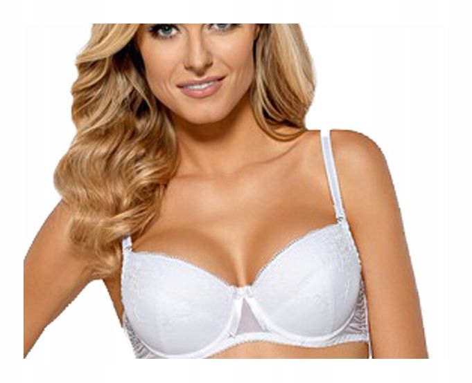 

Biustonosz push-up Nipplex Olga biały 70E