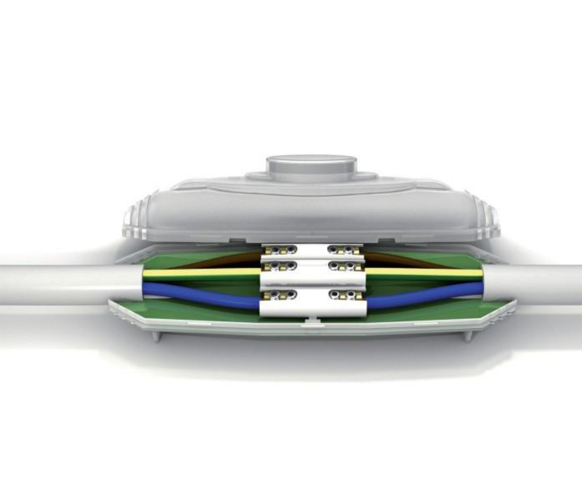 Nátrubek 5x 2,5 – 25 mm2 hermetická IPX8 1 kV Etelec A2-0425