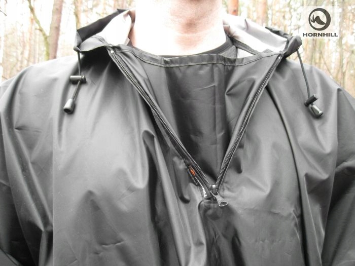 Lekka PELERYNA PŁASZCZ PRZECIWDESZCZOWY r.M/L Rękaw rękaw 3/4