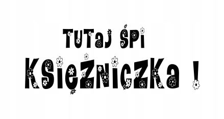 

Napis na ścianę naklejka -Tutaj śpi księzniczka 18