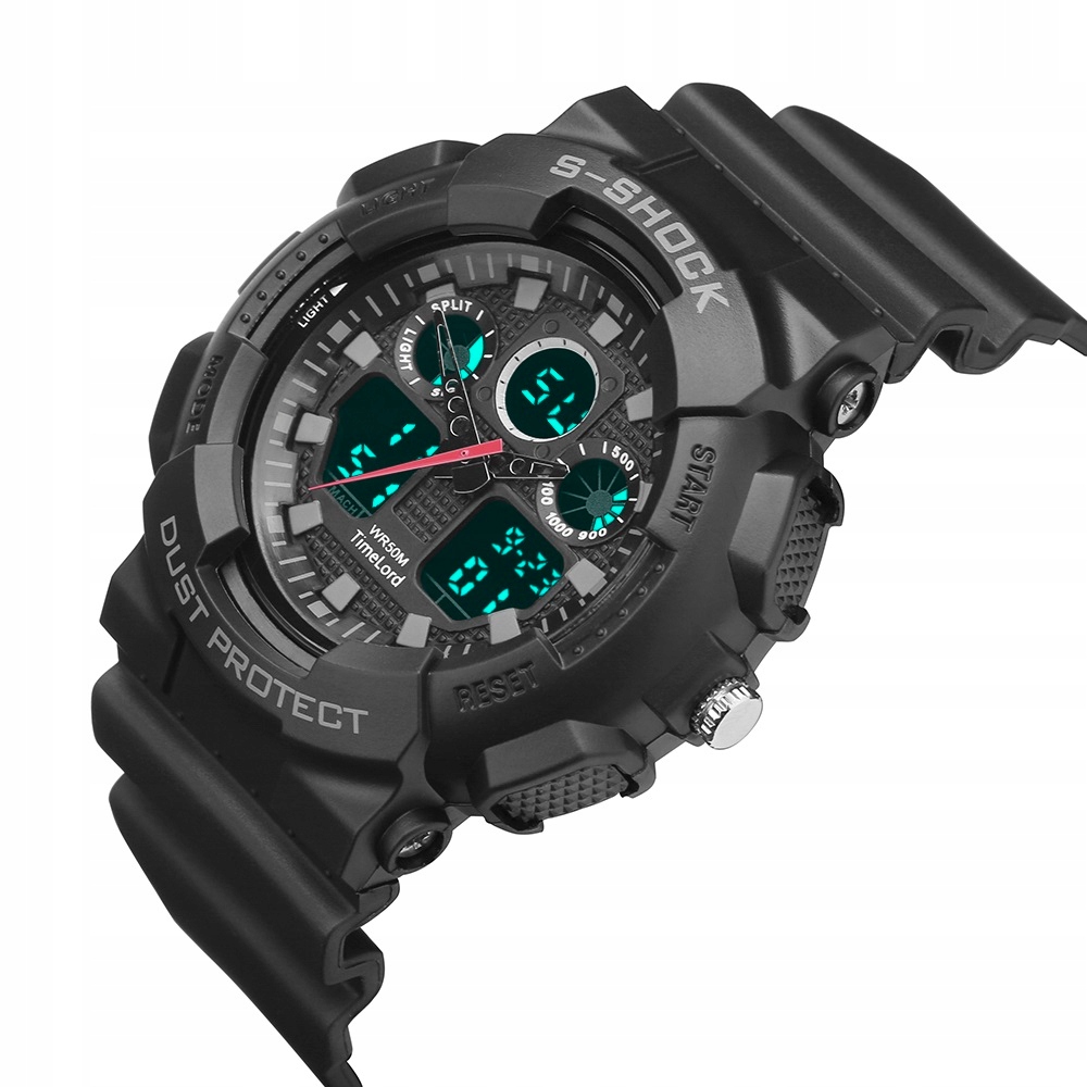 

Zegarek Damski Elektroniczny S-shock Super Wygląd