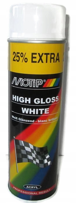 

Motip lakier akrylowy 500 ml biały połysk