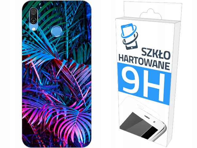 

200 wz. Etui+szkło do Huawei Honor Play Pokrowiec
