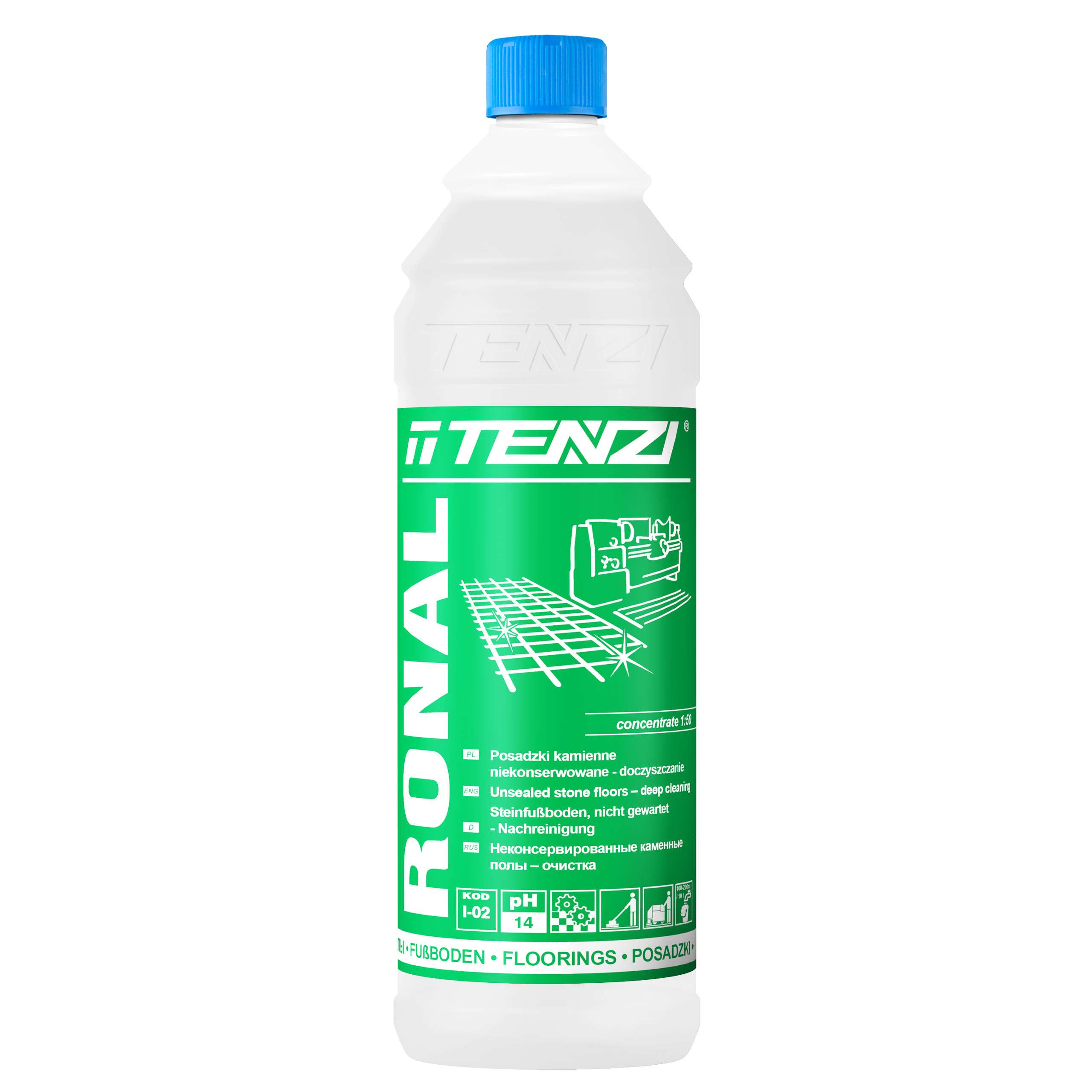 

Tenzi Ronal Mycie posadzek przemysłowych I02 1L