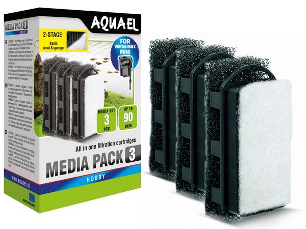 

Wkład Versamax Fzn Mini Standard 3 szt Aquael