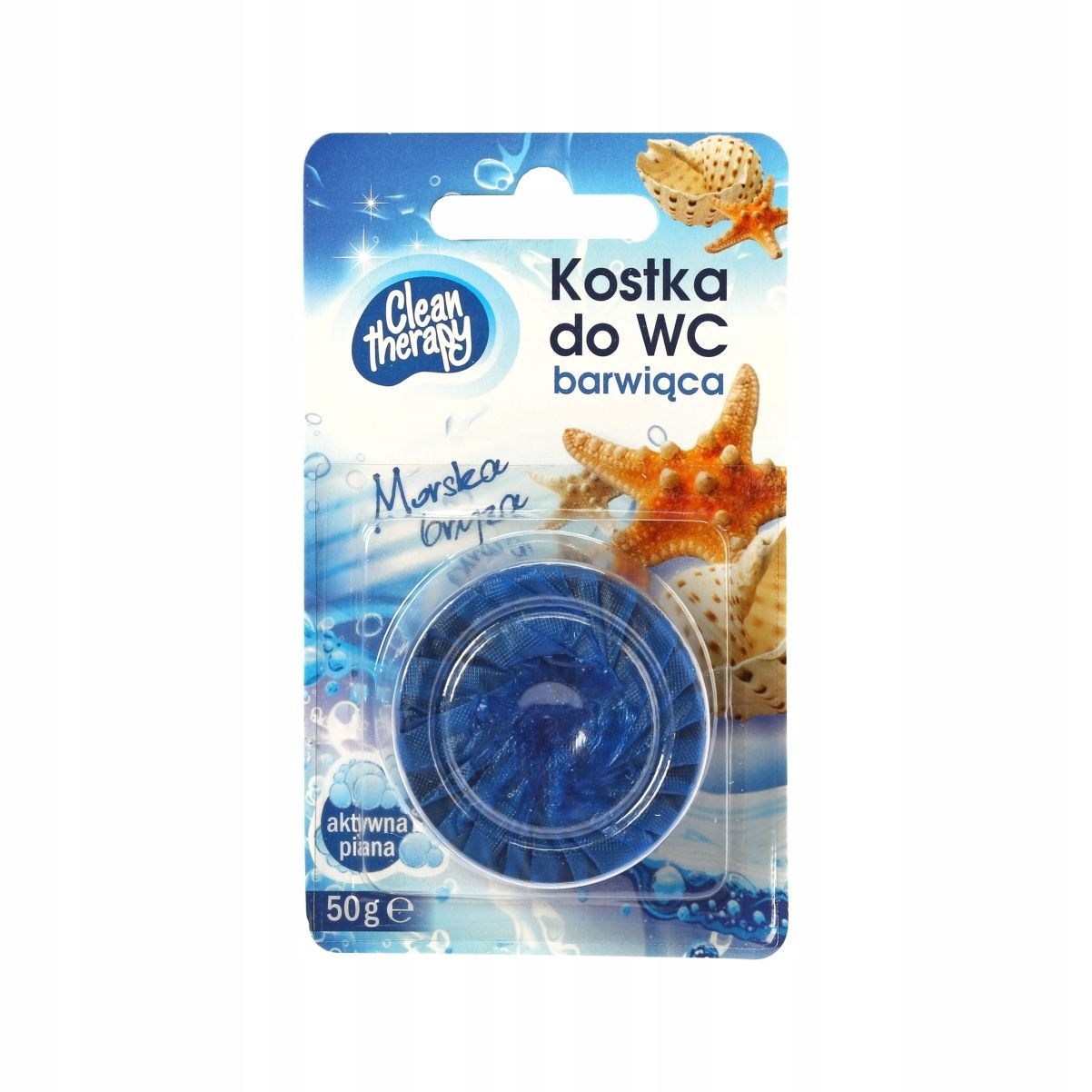 KOSTKA BARWIĄCA DO WC SPŁUCZKI 50g MORSKA BRYZA