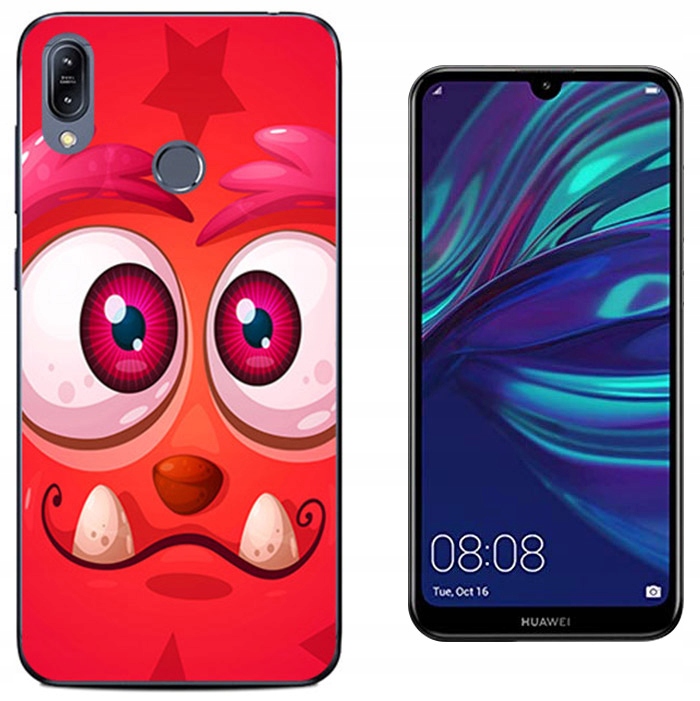 

Etui Gel Foto do Huawei Y7 2019 Szkło Hartowane 9H