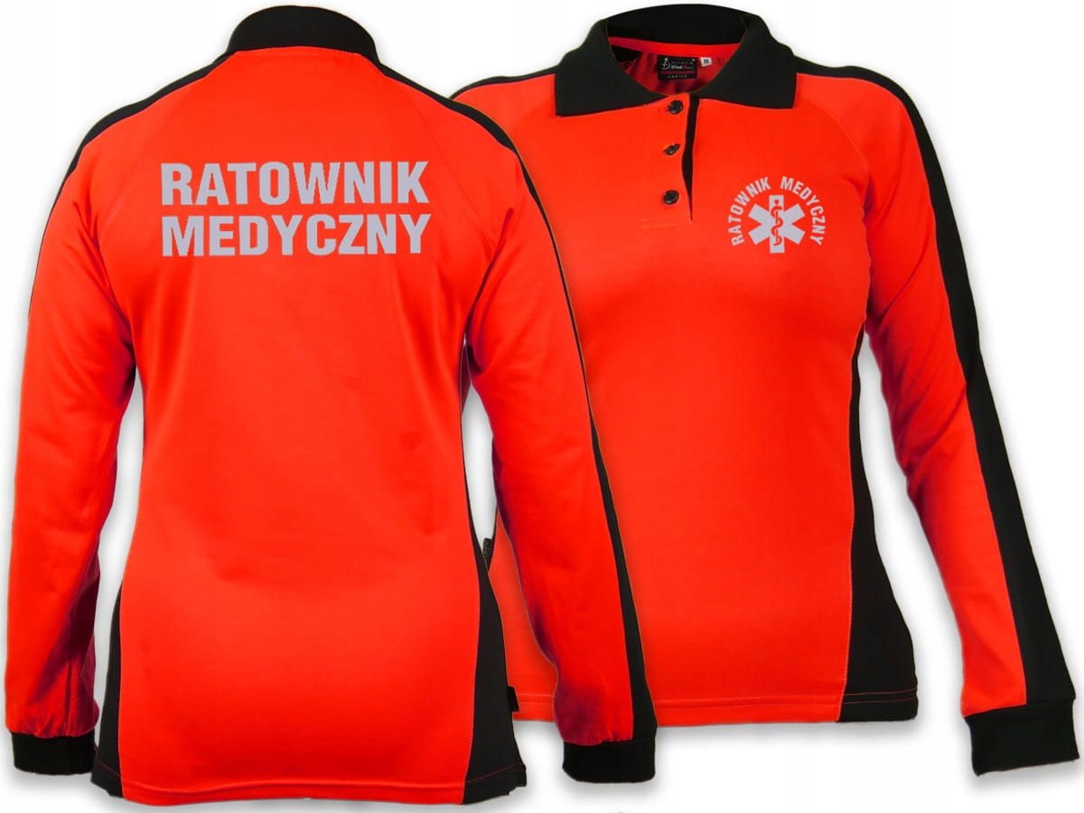 

Koszulka Polo Fluo Odblaskowa Sanitariusz Lekarz
