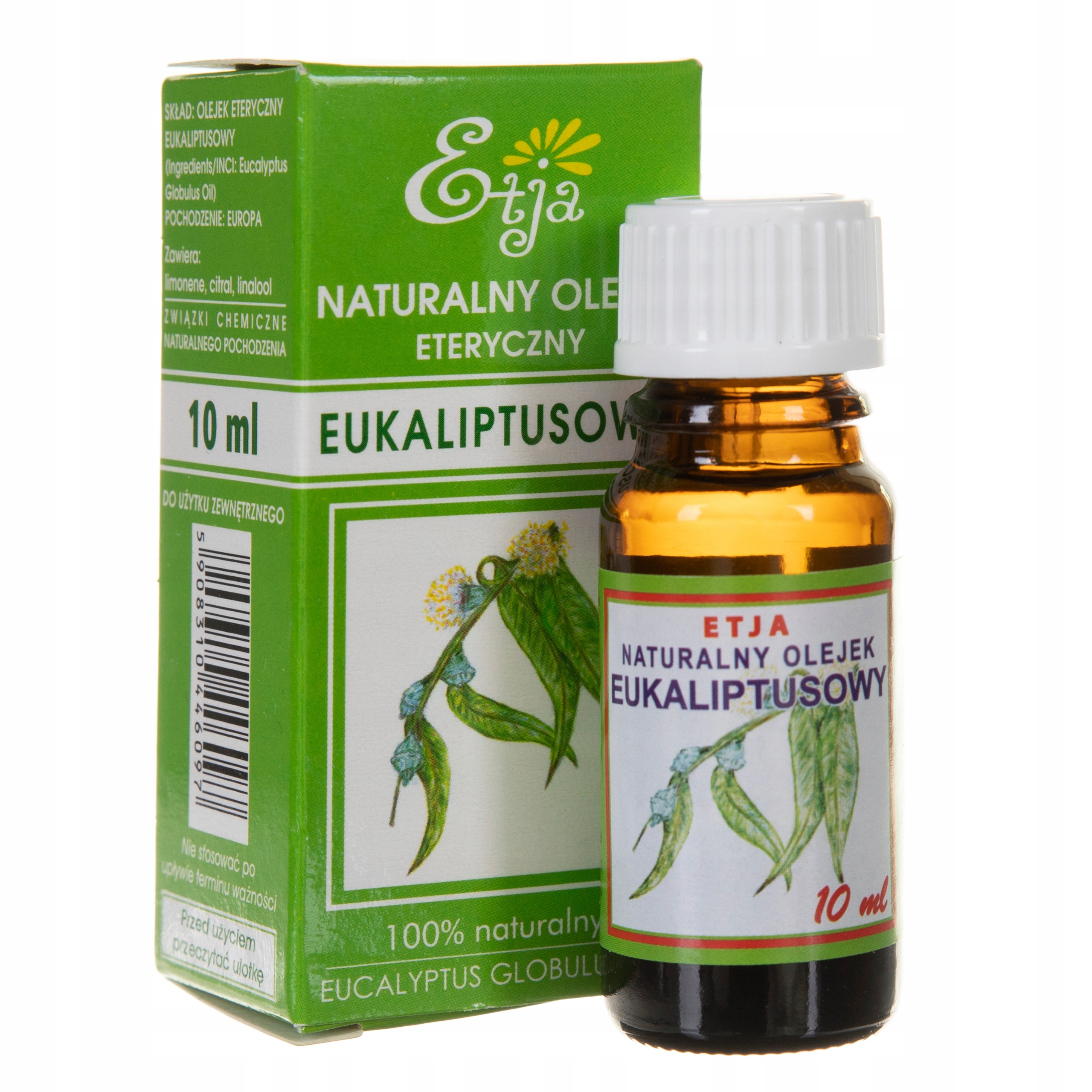 

Olejek eukaliptusowy 10ml Etja