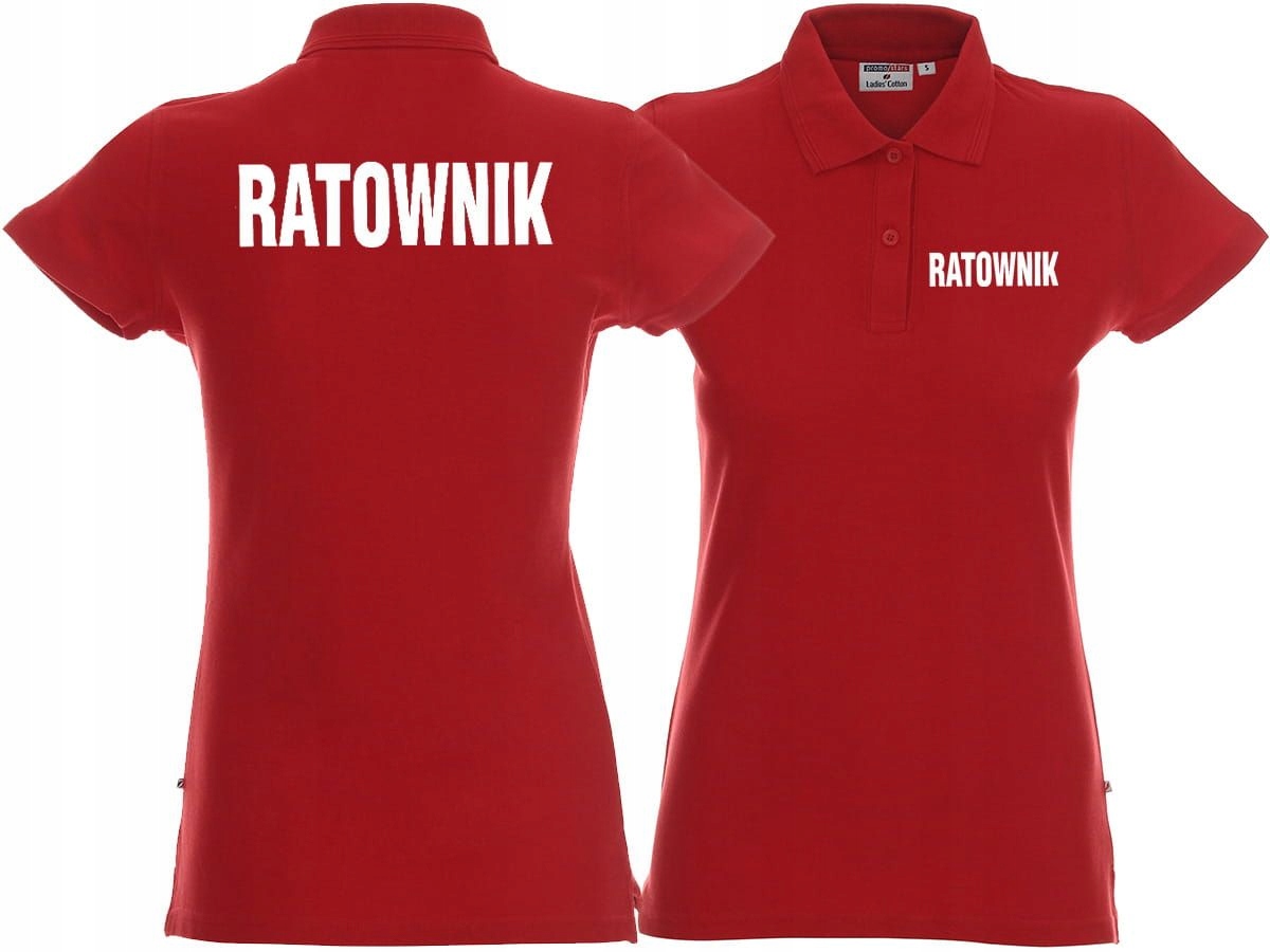 

Markowa Koszulka Ratownik Wodny Wopr basen plaża