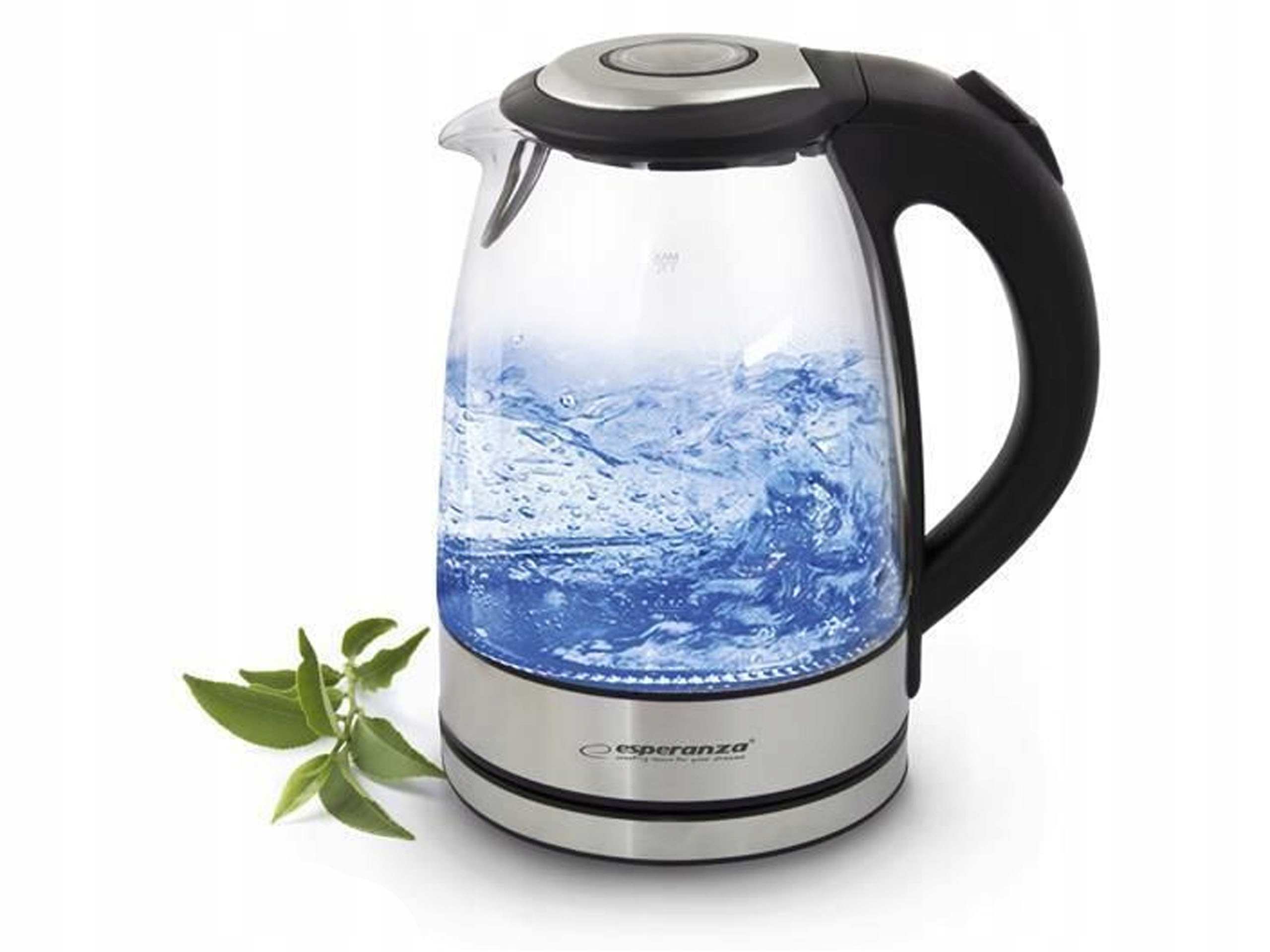 

Yosemite Led Czajnik Elektryczny Szklany 1.7 Inox