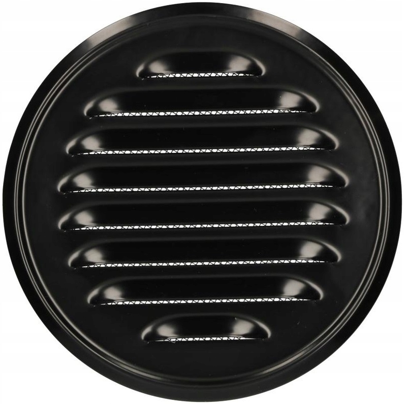 KRATKA WENTYLACYJNA METALOWA Z KOŁNIERZEM 100 MM Średnica otworu (mm) 100