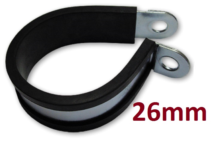 

Opaska gumowa zaciskowa obejma do rur kabli 26 mm