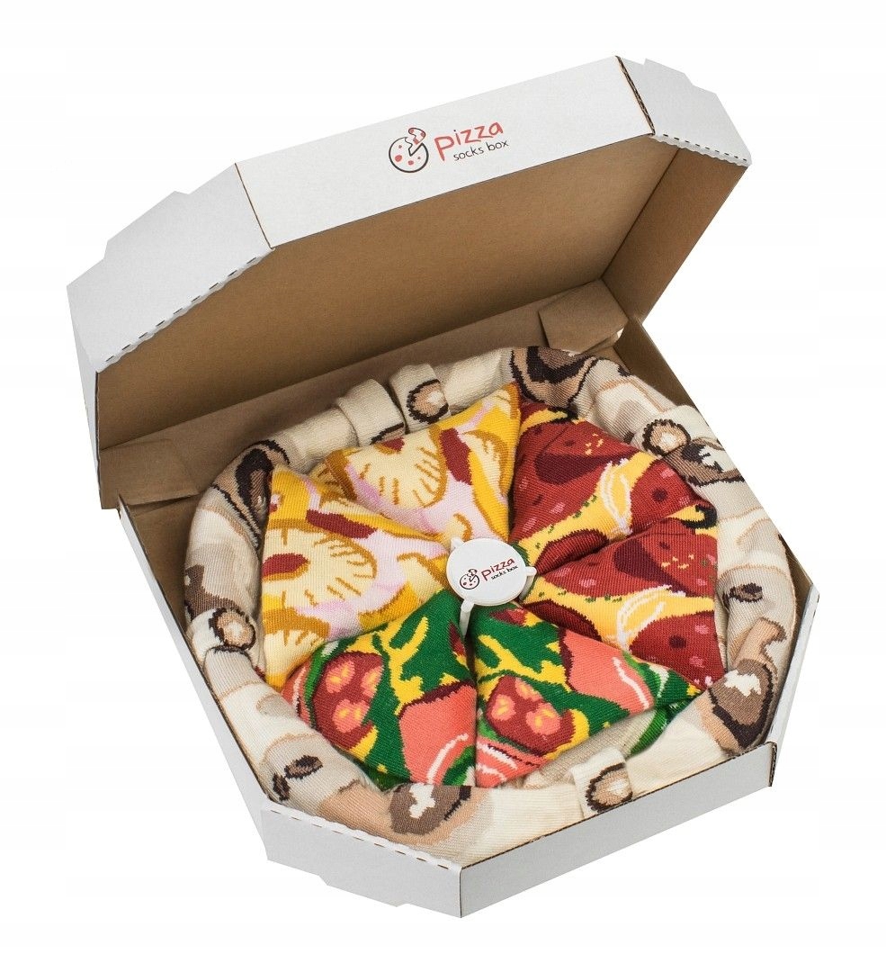 

Pizza Skarpetki Włoska Hawajska Pepperoni 4 pary