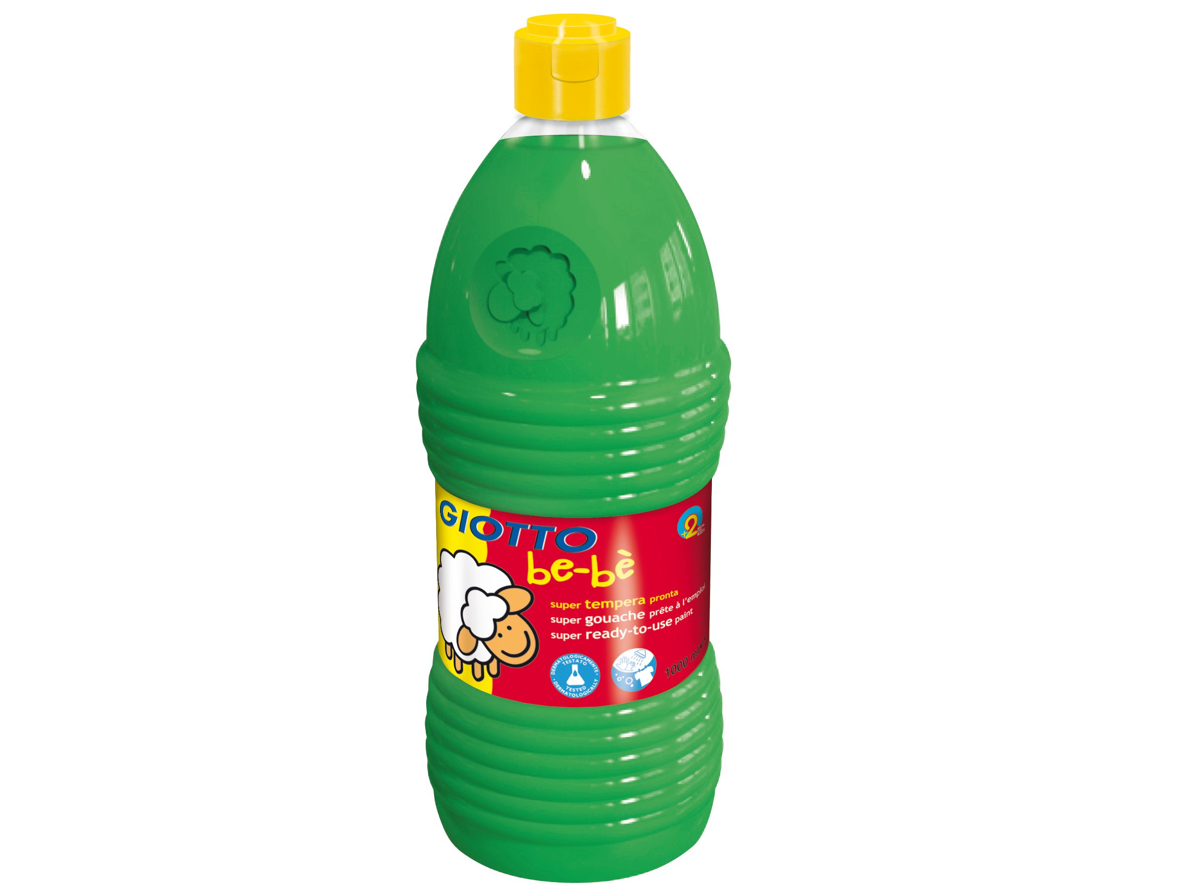 FARBA SZKOLNA TEMPERA GIOTTO 1000 ML ZIELONA