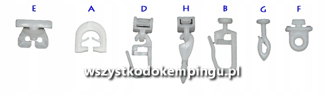 Blokada Uchwytów Firan Listew F 10 Szt. Fendt WDK Marka Fendt