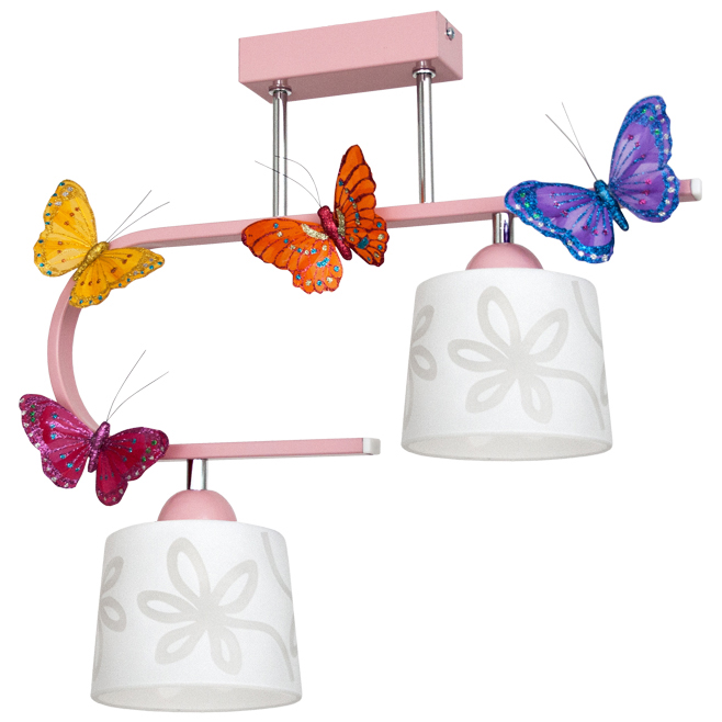 

Lampa wisząca dla dziewczynki Motyl 2