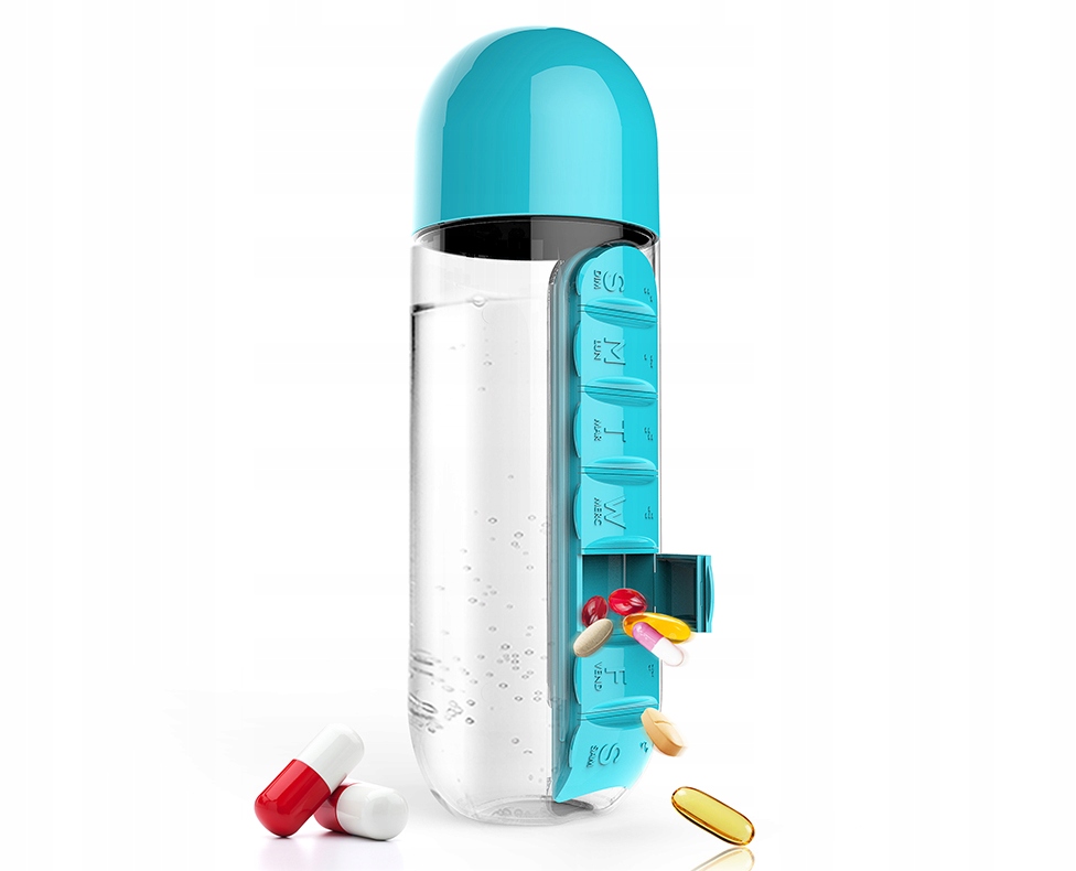 Asobu "In Style" Pill Organizer Bottle