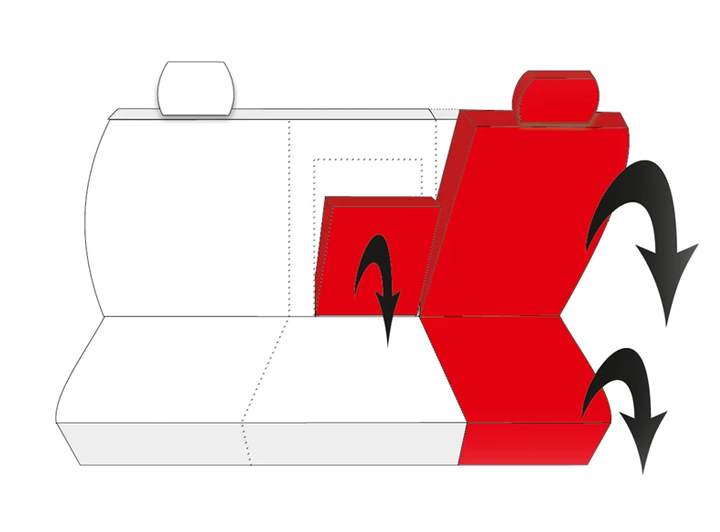 FORD COUGAR POKROWCE NA FOTELE Model Premium - rozmiar A