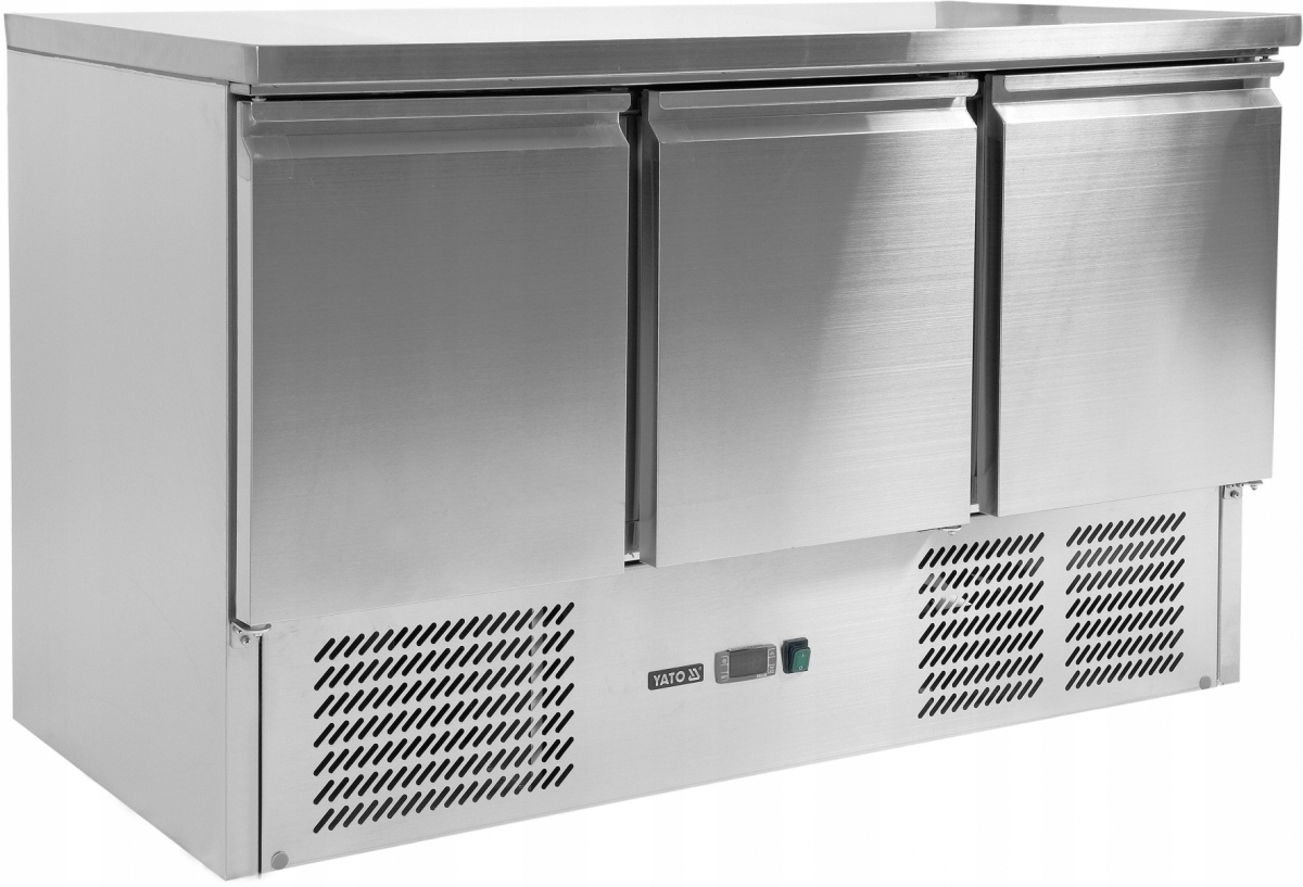 YATO YG-05300 STÓŁ CHŁODNICZY 368L 3 DRZWI Klasa efektywności energetycznej A