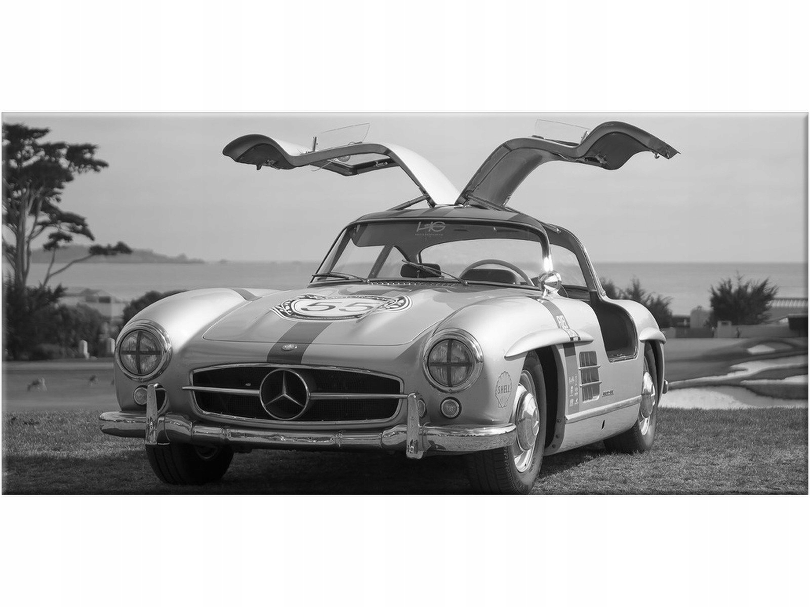 

Tryptyk Mercedes Samochód Retro 115x55 Obraz