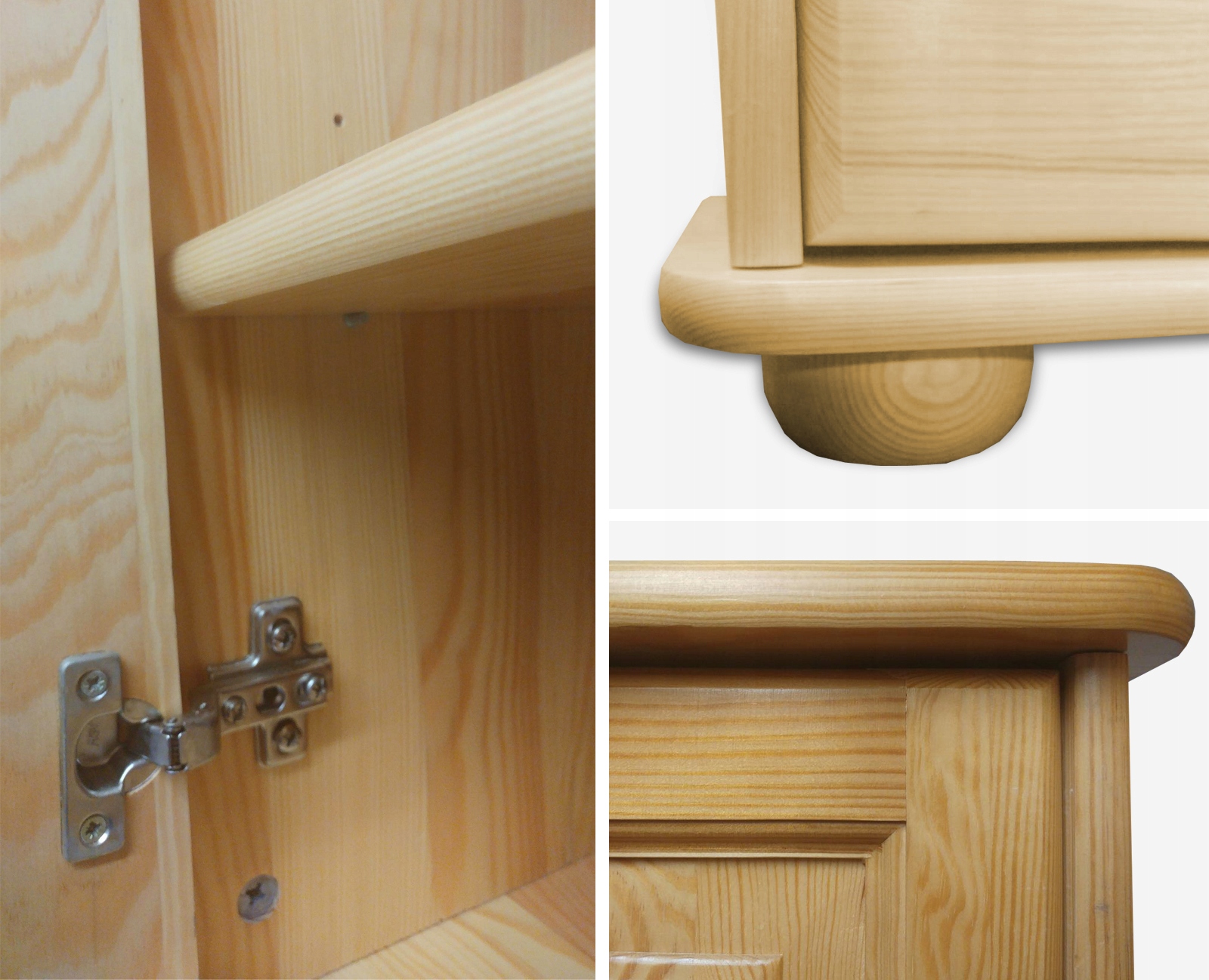 REGAŁ SOSNOWY 120x35x220 PRODUCENT Kod producenta regały