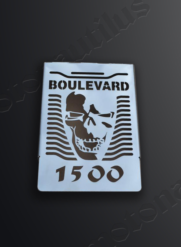 OSŁONA CHŁODNICY BOULEVARD 1500 C 90 T CZASZKA