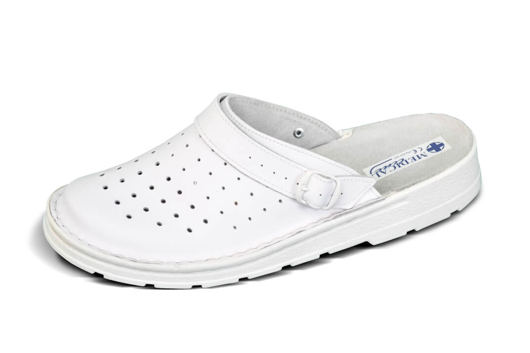 

Obuwie Medyczne Męskie Klapki skóra buty r.43