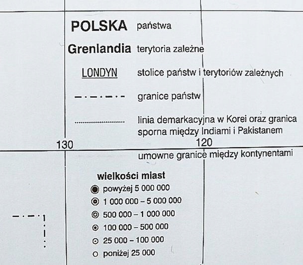 GLOBUS KONTUROWY 32 CM DUŻY DO ĆWICZEŃ Bohater / Bajka brak