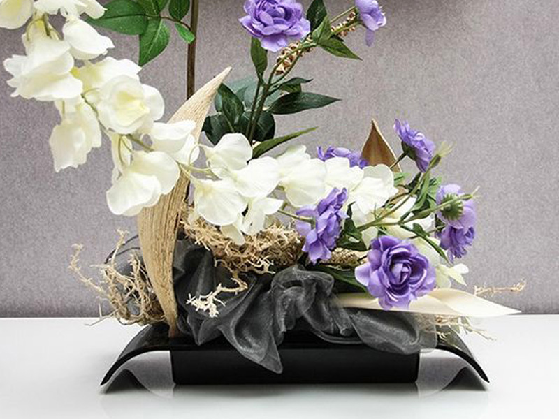 

Podstawka do kompozycji Ikebana prostokąt 47x13 h5