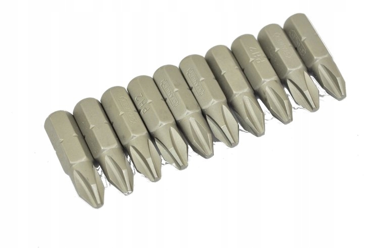 

Bit Stanley PH2 25 mm Bity Wkrętaki Grot 10 Sztuk!