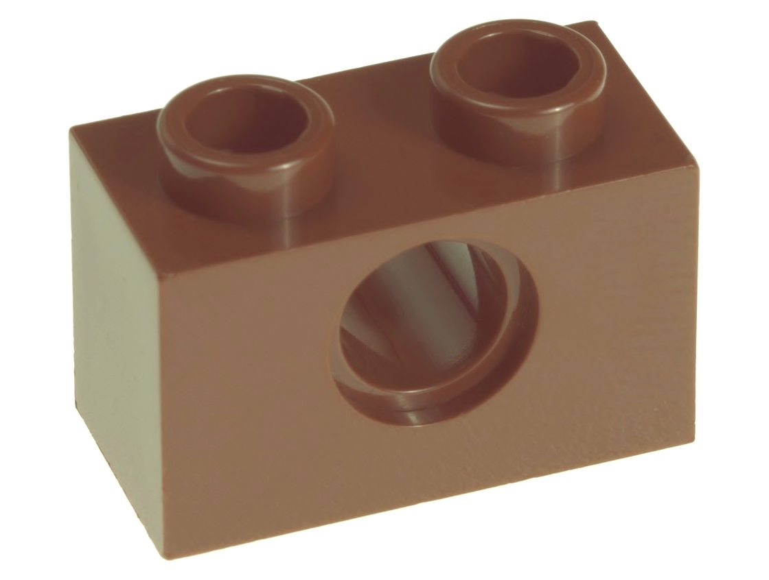 

Lego Belka 1x2 3700 brązowa - 4 szt.