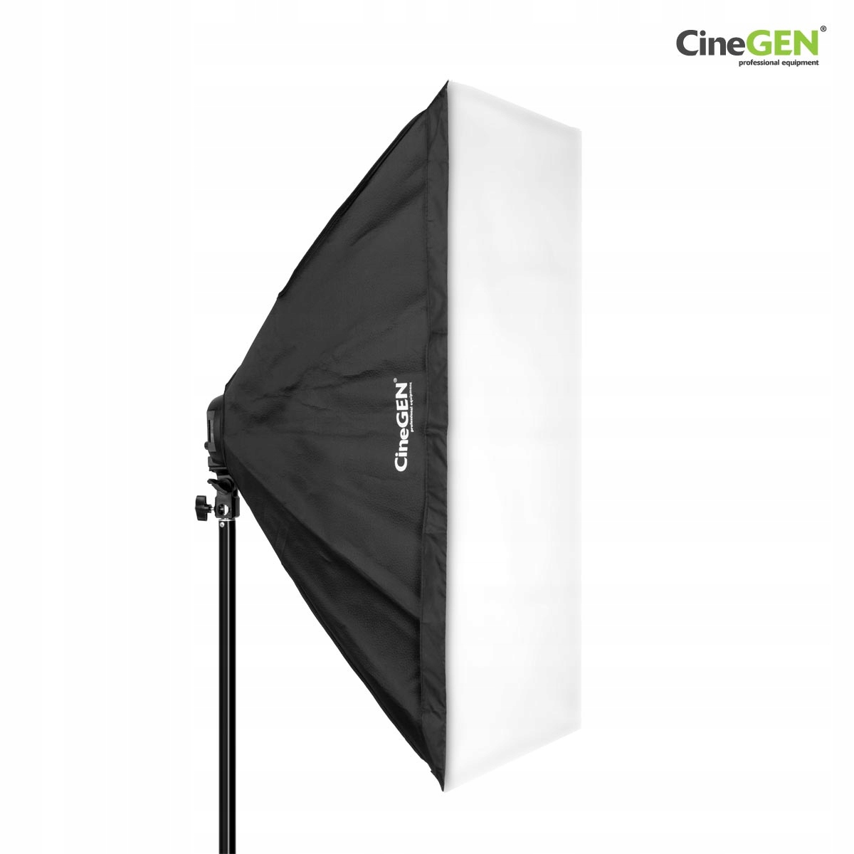 STUDIO FOTOGRAFICZNE softbox 60x90 4x85W + statyw Marka CineGEN