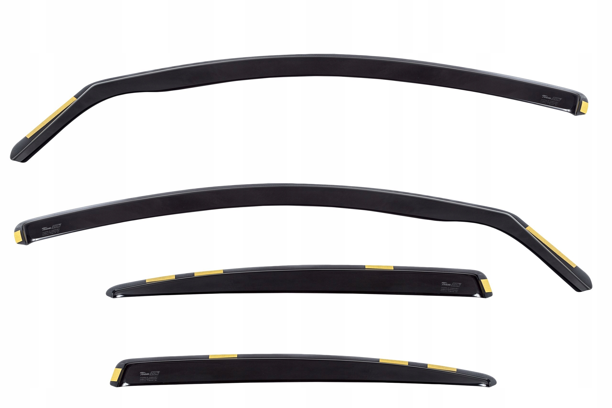 OPEL VECTRA C 4-ДВЕРНЫЙ 02-08 КОМПЛЕКТ ОБТЕКАТЕЛЕЙ HEKO