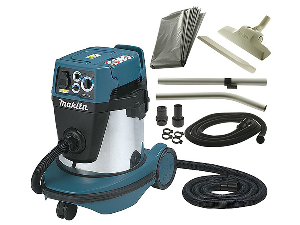 Makita VC2211MX1 Odkurzacz Przesmysłowy Warsztatowy 1050W 22L Klasa M