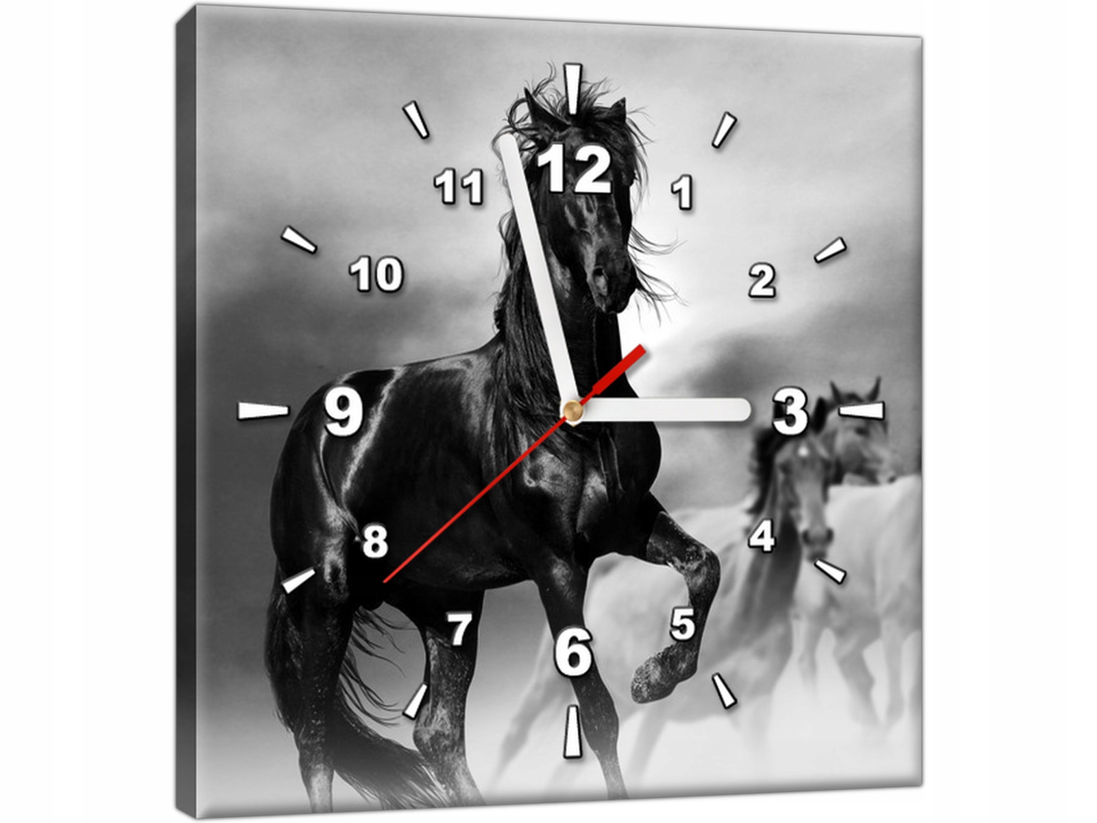 

Zegar na ścianę Koń 30x30 Konie dla córki dziecka