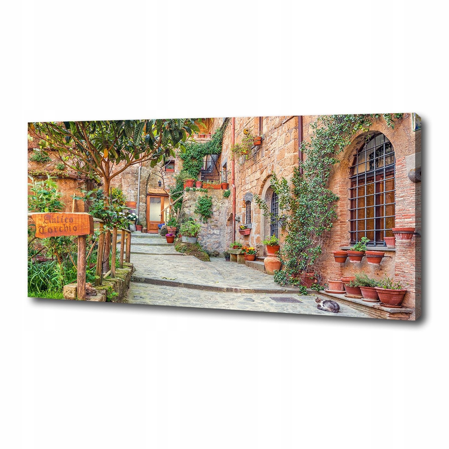 

Foto obraz na płótnie Włoskie uliczki 125x50 cm