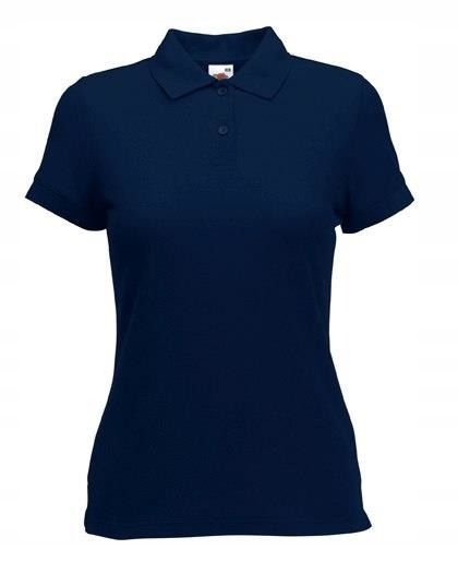 

Koszulka Polo Damska Fruit Of The Loom Navy XXL