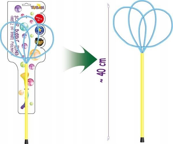 Obręcz Pro multi motylek do Baniek Mydlanych Tuban Waga produktu z opakowaniem jednostkowym 0.5 kg