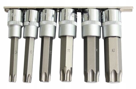 

Richmann Nasadki Torx 6 Szt T55 - T100 100MM C6920