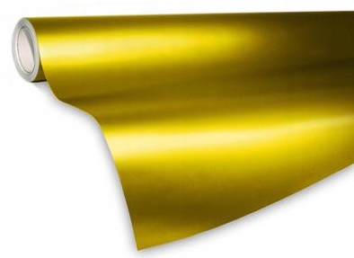 FOLIA OKLEINA MEBLOWA NA MEBLE MATOWA ZŁOTA 100cm Kod producenta 0302