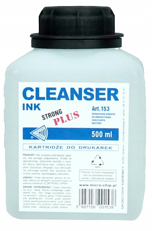 CLEANSER INK STRONG Plus чистящие головки 500 мл