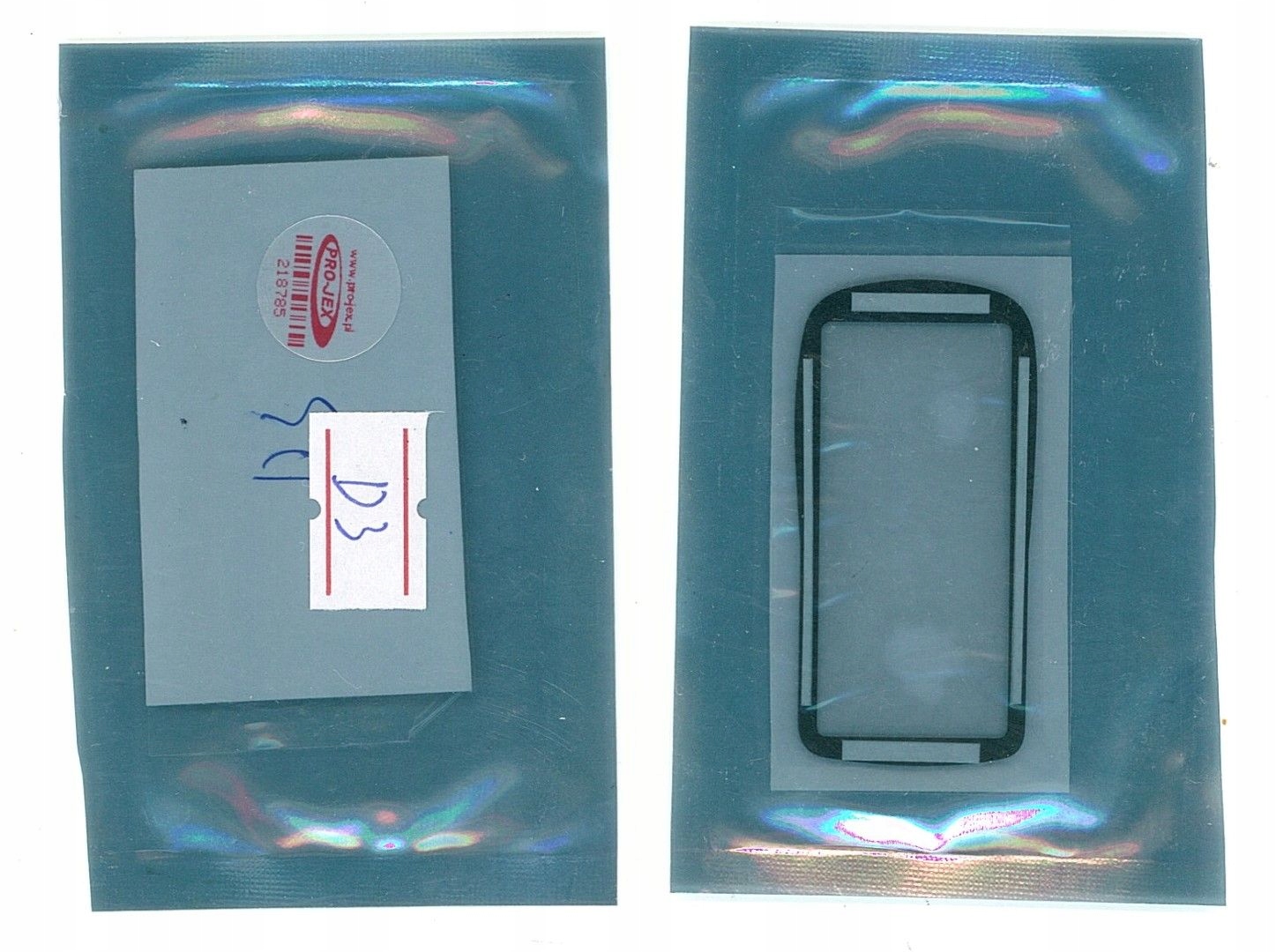 Szybka zewnętrzna do Nikon D3 D3X D3S top glass taśma