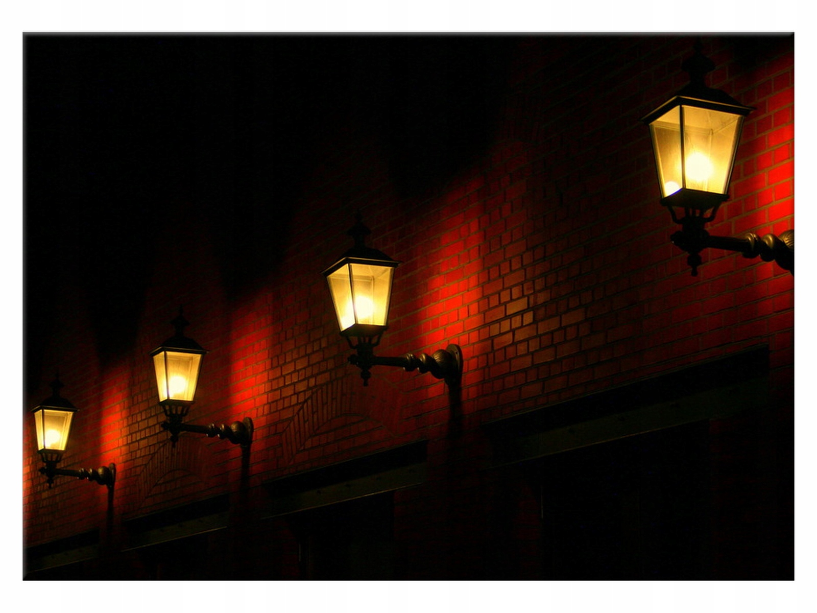 

Obraz na płótnie Przedmiot Lampy 70x50 Miasto