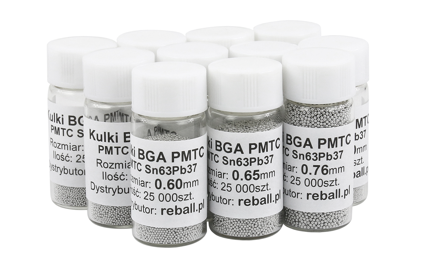 

Kulki Bga Ołowiowe Pmtc 0,30mm 25tyś Reballing