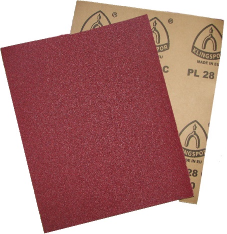 Papier ścierny 230x280mm KLINGSPOR PL28C #150