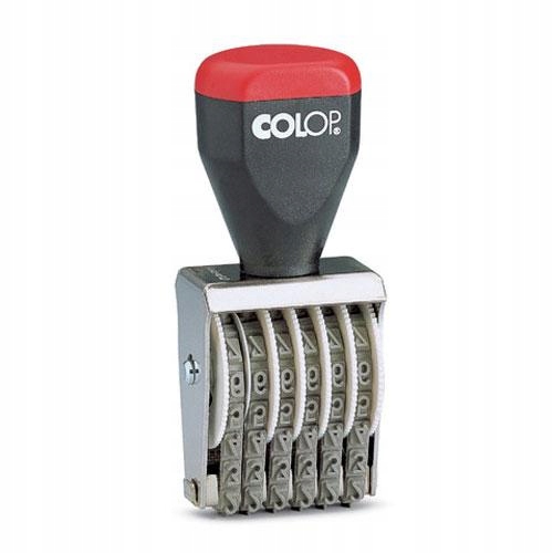 Numerator ręczny taśmowy 6 pozycji 5mm 05006
