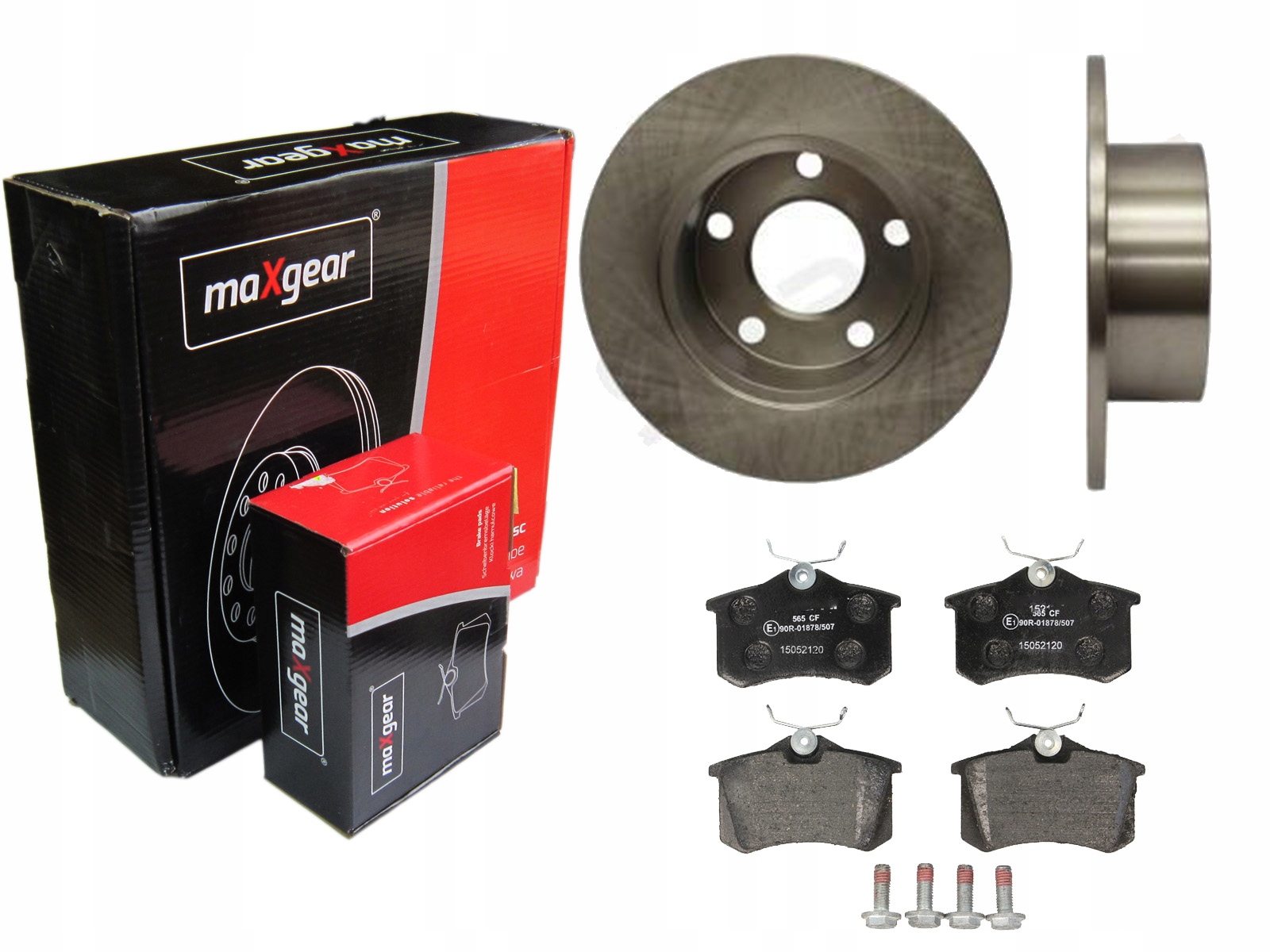 

Tarcze Klocki Maxgear Tył Audi A6 C4 C5 245MM